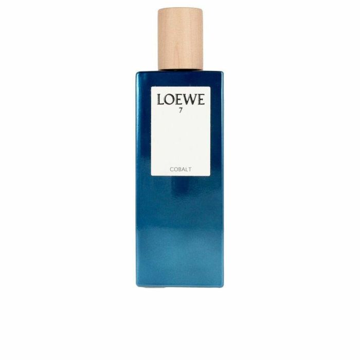 Loewe 7 Cobalt Eau de Parfum Vaporizador para Hombre 50 ml, Fragancia Intensa Amaderada Especiada con Incienso, Haba Tonka y Salvia