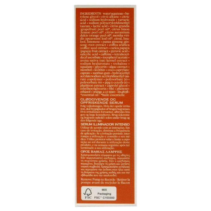 Origins GinZing™ Into the Glow Brightening Serum | Suero Facial Hidratante Efecto Flash para Luminosidad y Reducir Poros con Vitamina C 30 ml 1 Origins GinZing™ Into the Glow Brightening Serum | Suero Facial Hidratante Efecto Flash para Luminosidad y Reducir Poros con Vitamina C 30 ml 1