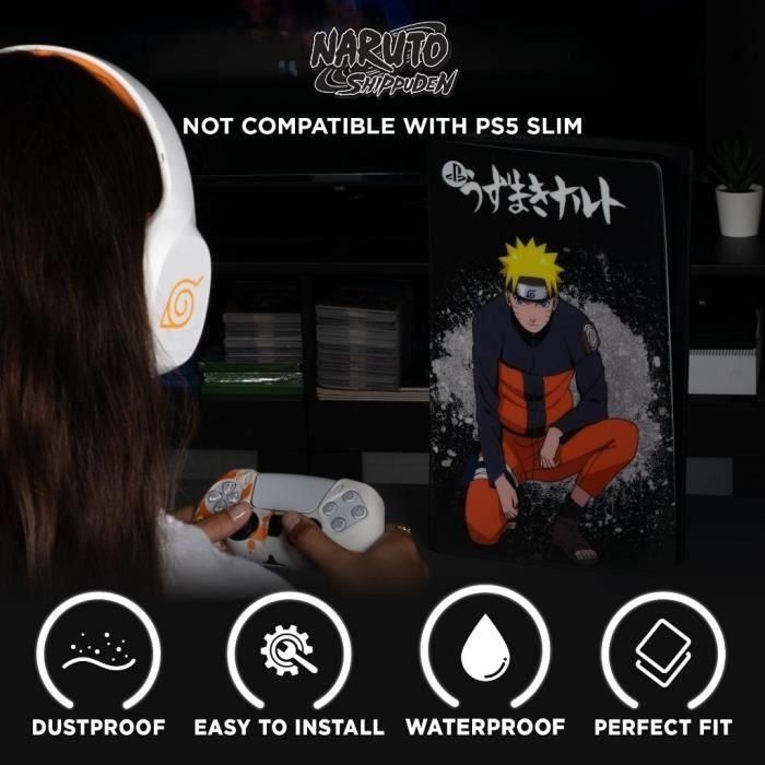 Funda de silicona para PlayStation 5 - Naruto-Accesorio-PS5 3