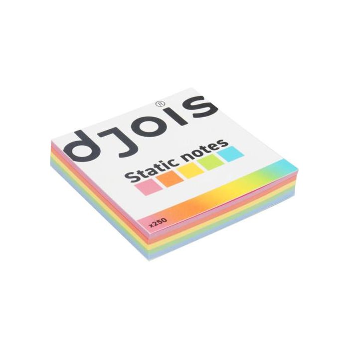 Tarifold Bloc Notas Electrostáticas 200610, 250 Hojas, 75x75mm, 5 Colores Surtidos