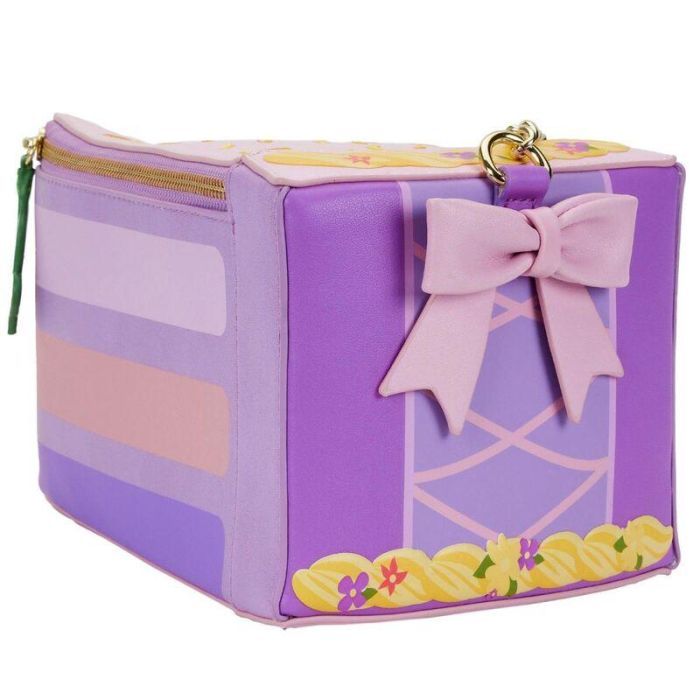 Loungefly Bolso Crossbody Disney Enredados Rapunzel Pastel - Accesorio Cosplay 2 Loungefly Bolso Crossbody Disney Enredados Rapunzel Pastel - Accesorio Cosplay 2
