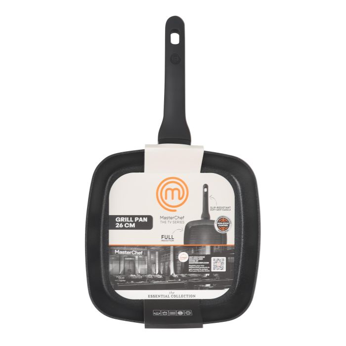 Sartén Grill 26 cm Al Forjado 3.0 mm Masterchef (6 Unidades) 1 Sartén Grill 26 cm Al Forjado 3.0 mm Masterchef (6 Unidades) 1