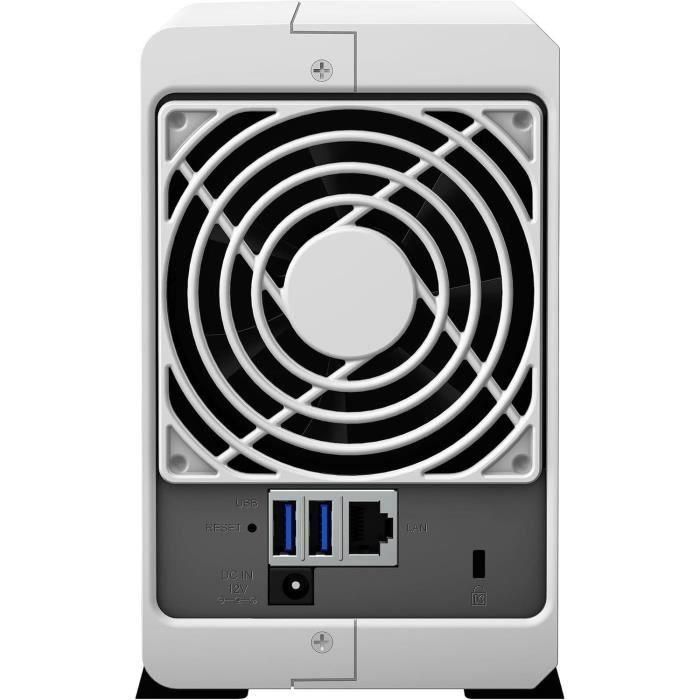 Synology DS223J NAS DiskStation 2 Bahías para Discos 3.5"/2.5" 1GB DDR4 Servidor Almacenamiento Nube Privada Torre 2 Synology DS223J NAS DiskStation 2 Bahías para Discos 3.5"/2.5" 1GB DDR4 Servidor Almacenamiento Nube Privada Torre 2