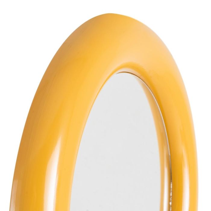 Espejo Mostaza Metal 79 X 5 X 79 cm