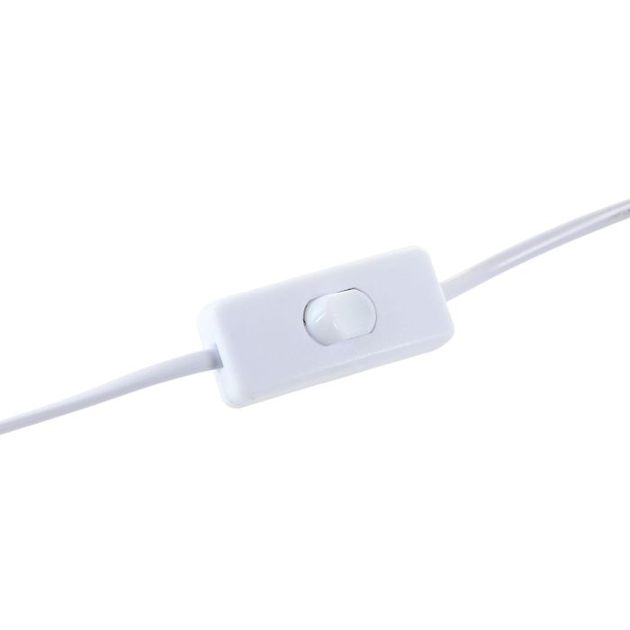 Lampara Sobremesa Mediterraneo DKD Home Decor Blanco Marron 30 x 48 x 30 cm 3 Lampara Sobremesa Mediterraneo DKD Home Decor Blanco Marron 30 x 48 x 30 cm 3