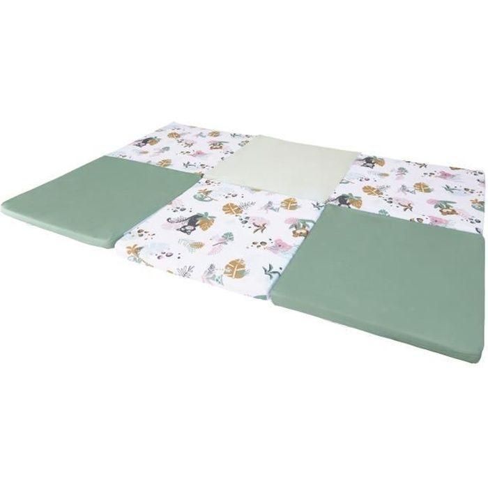 TINEO Maxi Alfombra Malin Jungle Buddies 5 en 1 - Evolutiva - Funda desenfundable - 180x200 cm - Nueva colección TINEO Maxi Alfombra Malin Jungle Buddies 5 en 1 - Evolutiva - Funda desenfundable - 180x200 cm - Nueva colección