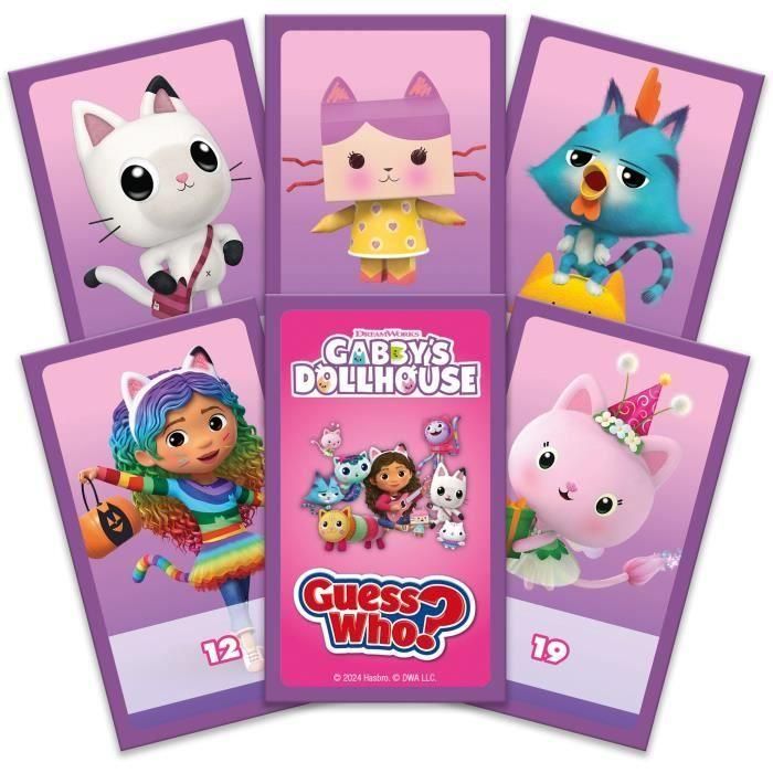 Winning Moves WIN5036905057974 Juego de Mesa ¿Quién es? Gabby y la Casa Mágica, Edición Casa de Muñecas 4 Winning Moves WIN5036905057974 Juego de Mesa ¿Quién es? Gabby y la Casa Mágica, Edición Casa de Muñecas 4