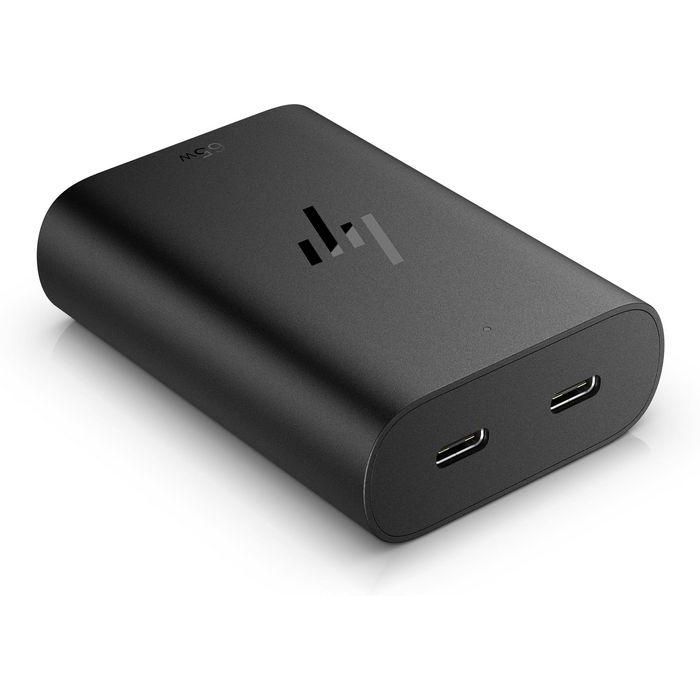 HP 65W GaN USB-C Cargador para portátil, Potencia Compacta con Doble Puerto para Carga Rápida 6