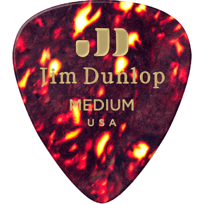 DUNLOP Pack 12 Púas Genuine Celluloid Medium 1 DUNLOP Pack 12 Púas Genuine Celluloid Medium 1