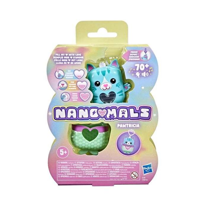 Hasbro Mascota Electrónica Interactiva Nano Mals. con 70 Sonidos y Canciones, 7 cm 8 Hasbro Mascota Electrónica Interactiva Nano Mals. con 70 Sonidos y Canciones, 7 cm 8