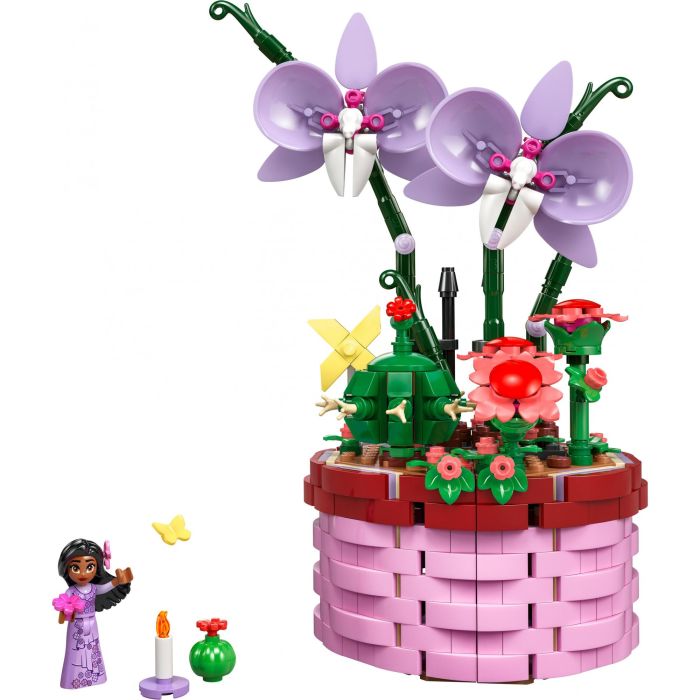 Lego Disney Encanto Maceta Isabela 43237 - Set de Construcción con Minipersonaje y Flores 1