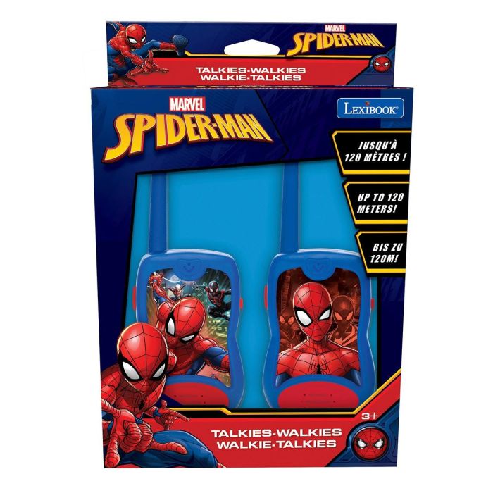 Walkie Talkies 120 M Spiderman Tw12Sp Lexibook 3