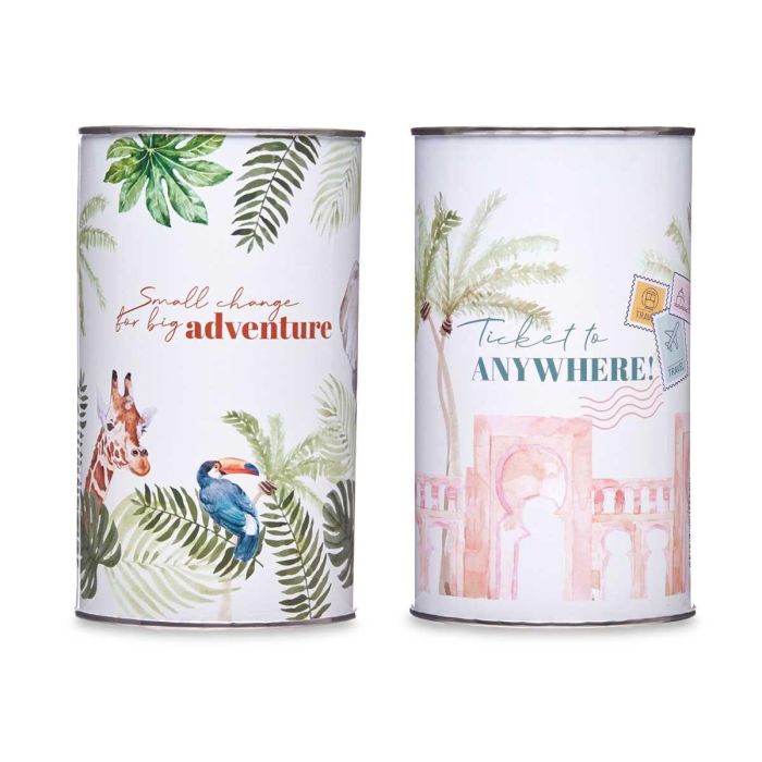 Hucha Metal 1,5K Exotic Travel Surtidos Pincello 10X17CM (12 Unidades) 2 Hucha Metal 1,5K Exotic Travel Surtidos Pincello 10X17CM (12 Unidades) 2