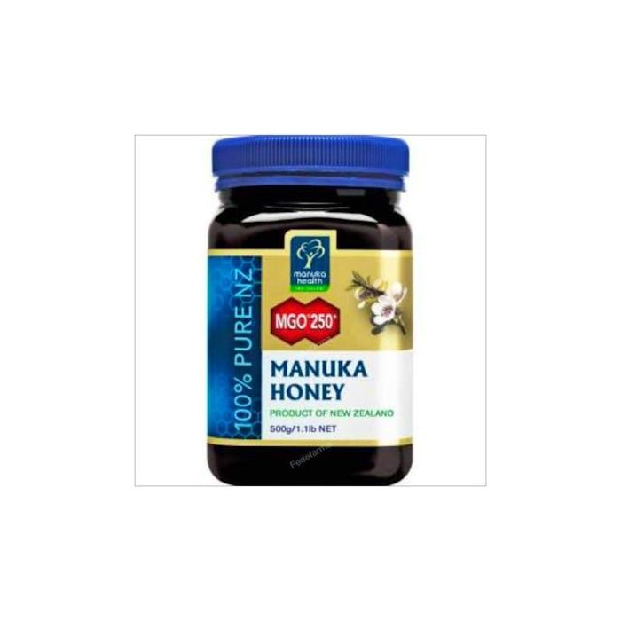 MANUKA HEALTH Miel de Manuka Monofloral MGO 250+ de Nueva Zelanda, 250g