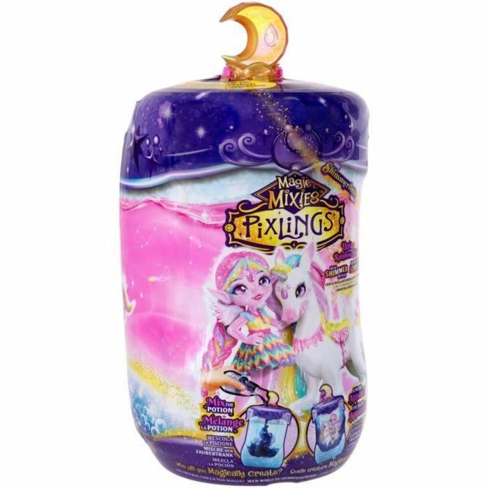 Pixling Unia y Cosmic Doll - MAGIC MIXIES - Muñeca y unicornio en botella, con ingredientes 4