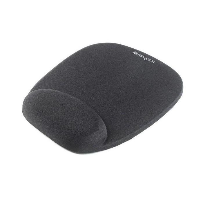 Kensington Foam Mousepad with Integral Wrist Rest Black Kensington Foam Mousepad with Integral Wrist Rest Black