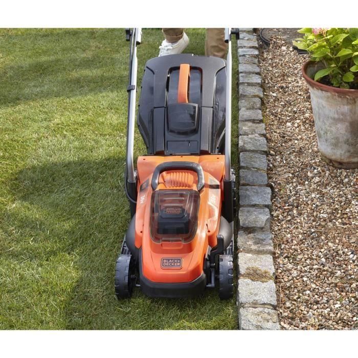 BLACK & DECKER Cortacésped inalámbrico 33cm LITIO 36V - 2,5Ah - 1 batería -1 cargador - 1 persiana mulching - BCMW3336L1-QW 3 BLACK & DECKER Cortacésped inalámbrico 33cm LITIO 36V - 2,5Ah - 1 batería -1 cargador - 1 persiana mulching - BCMW3336L1-QW 3
