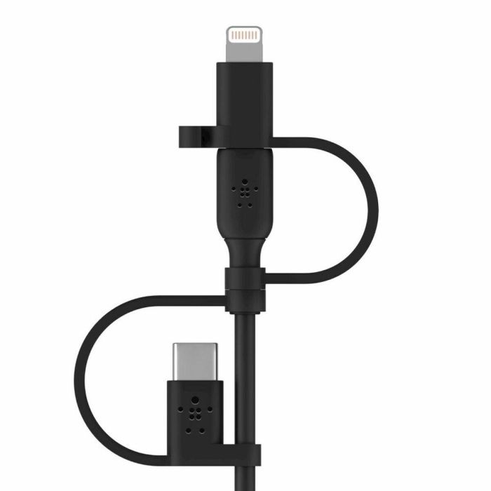 Cable USB Belkin CAC001BT1MBK Negro 1 m 3 Cable USB Belkin CAC001BT1MBK Negro 1 m 3