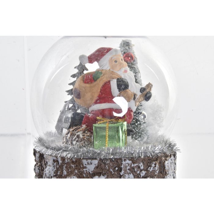 DKD Home Decor Decoración Colgante Navidad Alpina Noel LED Plástico Natural Rojo 10x12.5x10 cm, Surtido 4 Unidades con Pilas LR44 3 DKD Home Decor Decoración Colgante Navidad Alpina Noel LED Plástico Natural Rojo 10x12.5x10 cm, Surtido 4 Unidades con Pilas LR44 3