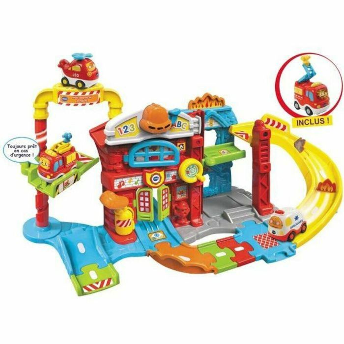 Playset de Vehículos Vtech Maxi Fire Station con sonido (FR) 3