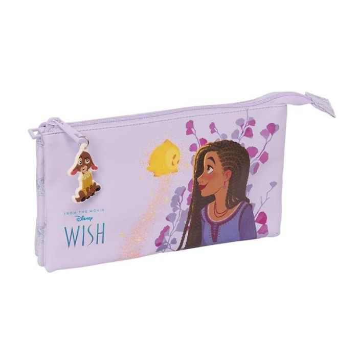 Portatodo Triple Wish Lila 22 x 12 x 3 cm Portatodo Triple Wish Lila 22 x 12 x 3 cm