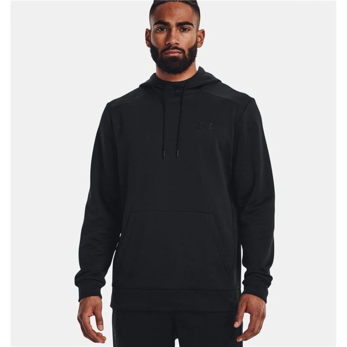Sudadera con Capucha Hombre Under Armour Negro 1