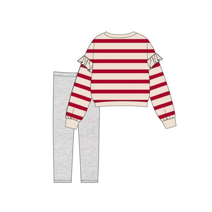 Conjunto 2 piezas cotton brushed leggin minnie 4 años 1