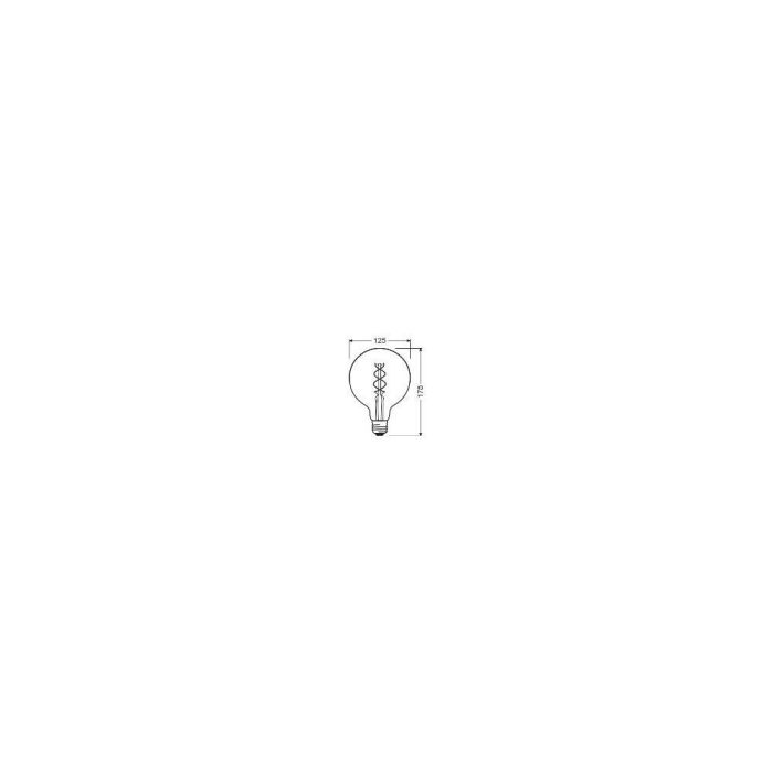 [LVE-4058075092136] Ledvance/Osram Bombilla LED "Classic" E27 4W 300Lm 2000K 300º IP20 2