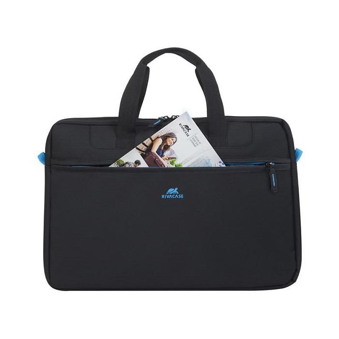 Rivacase Bolsa bandolera para portátil 15,6" negro 8037