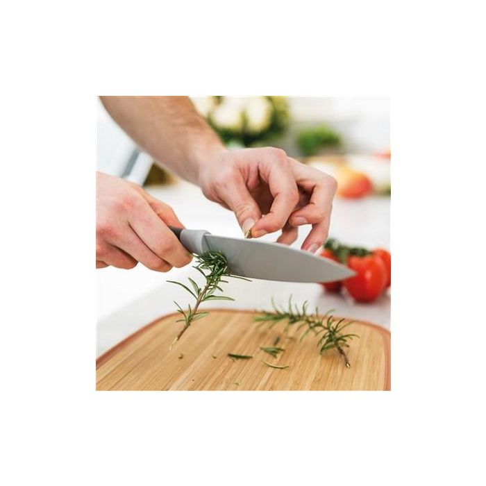 Cuchillo Cocinero Con Pelador Hierbas Gris 14 Cm BERGHOFF 3950041 1