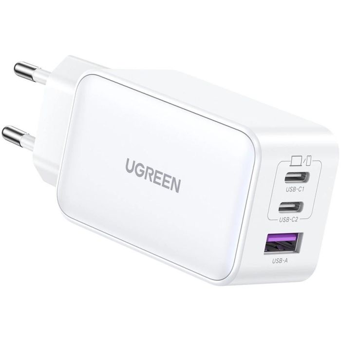 UGREEN Nexode USB-A+2*USB-C 140W GaN Fast Charger+USB-C Cable wht 0 UGREEN Nexode USB-A+2*USB-C 140W GaN Fast Charger+USB-C Cable wht 0