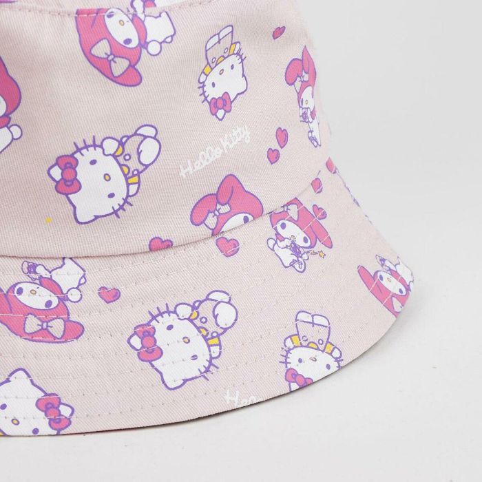 Hello Kitty Gorro Pescador Rosa Talla 52 cm - Edad Mínima 3 Años 1 Hello Kitty Gorro Pescador Rosa Talla 52 cm - Edad Mínima 3 Años 1