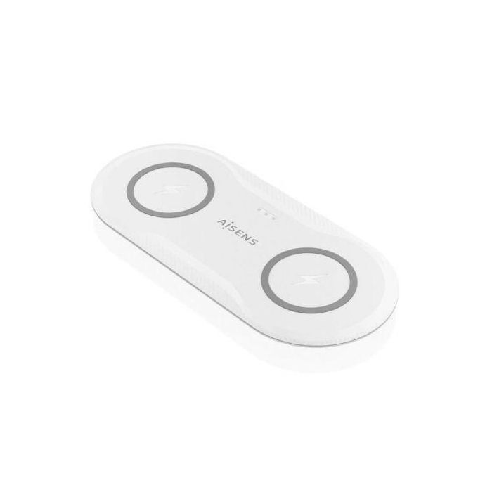 Cargador Inalámbrico Aisens ASCH-15W2WC059-W Blanco 0 Cargador Inalámbrico Aisens ASCH-15W2WC059-W Blanco 0