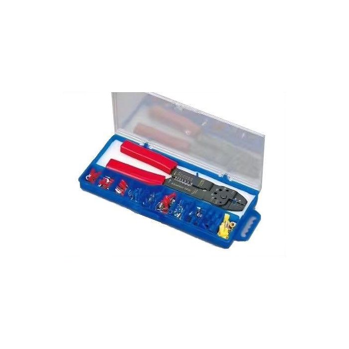 Alicates - GAO - Crimpadora/pelacables - Se suministran con 50 terminales, fáciles de manejar 1