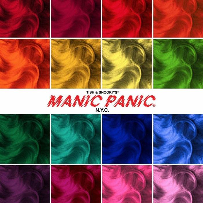 Manic Panic Amplified After Midnight - Tinte Semipermante 118ml, Duración 15-20 Lavados, Acondicionador 1 Manic Panic Amplified After Midnight - Tinte Semipermante 118ml, Duración 15-20 Lavados, Acondicionador 1