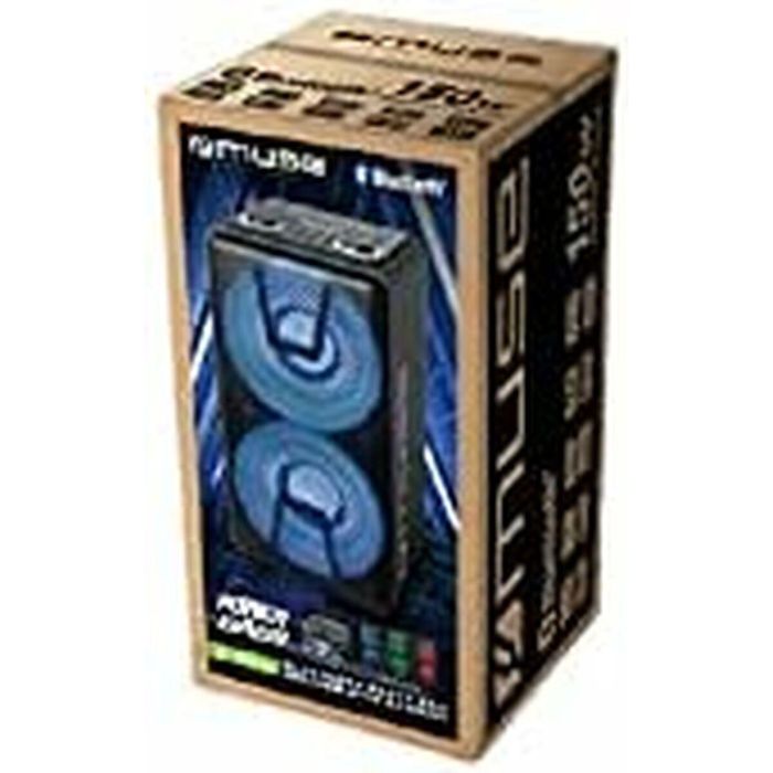 Altavoz Bluetooth Portátil Muse M-1805 DJ BT Negro 5 Altavoz Bluetooth Portátil Muse M-1805 DJ BT Negro 5