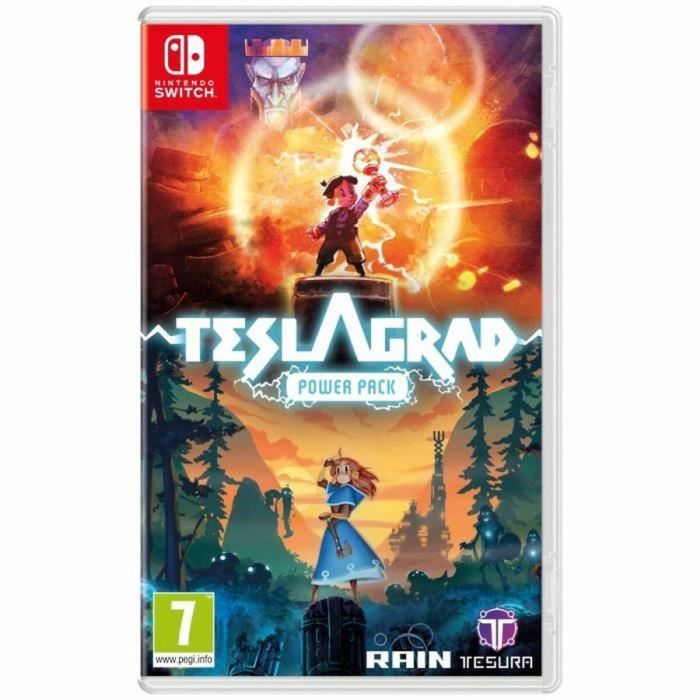 Just For Games AABAS39248 - Paquete de energía Teslagrad - Juego de Nintendo Switch