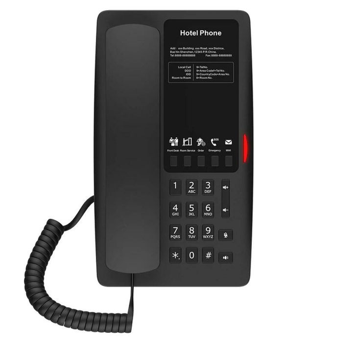 Teléfono Fijo Fanvil H4W Negro 2 Teléfono Fijo Fanvil H4W Negro 2