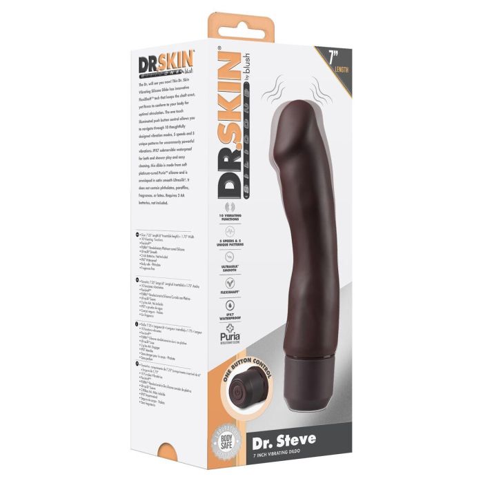 Consolador Realista Blush Dr Skin Silicona ABS Ø 4 cm 1 Consolador Realista Blush Dr Skin Silicona ABS Ø 4 cm 1