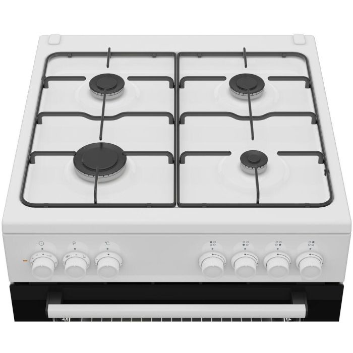 Cocina de Gas BEKO FBE62120WD Blanco Negro 1 Cocina de Gas BEKO FBE62120WD Blanco Negro 1