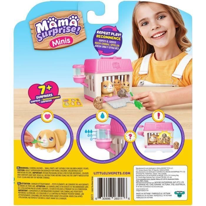Peluches Mama Surprise Conejitos - Little Live Pets - Moose Toys 3 Peluches Mama Surprise Conejitos - Little Live Pets - Moose Toys 3