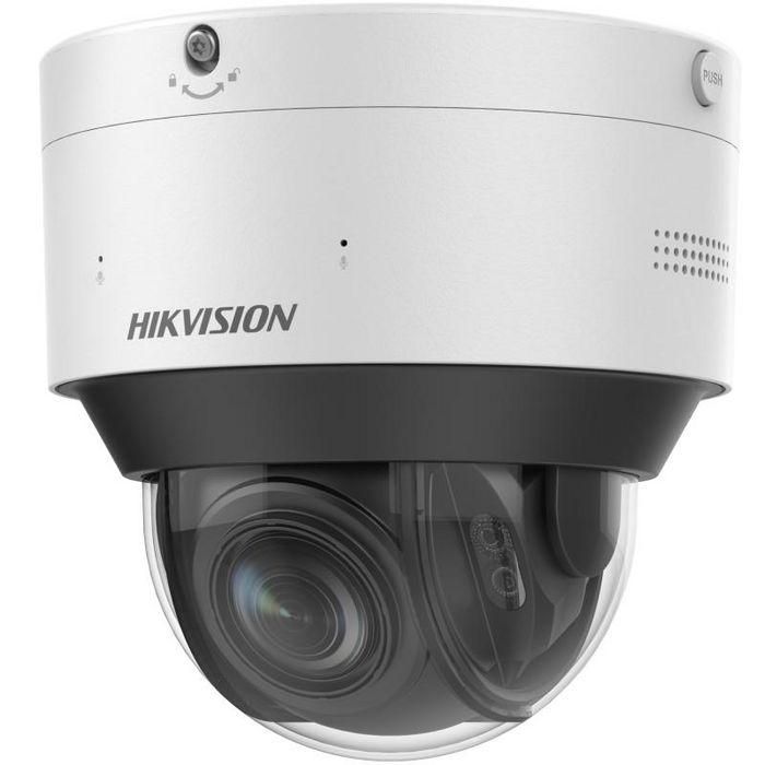 Hikvision Cámara IP minidomo 4M ANPR DeepinView Anticorrosión 2.8-12mm antivandálico IR30 WDR IK10 IP67 Audio alarma NEMA 4X 1