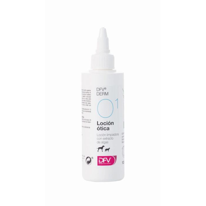 Divasa DFV Derm Loción Ótica O1 125 mL para Mascotas Divasa DFV Derm Loción Ótica O1 125 mL para Mascotas