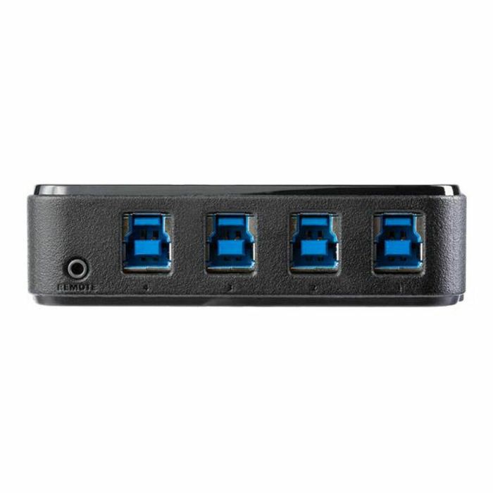 Hub USB Startech HBS304A24A Negro 5 Gbit/s 4