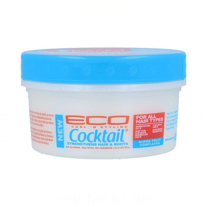 Eco Styler Crema-gel Curl 'N Styling Cocktail Nutre y Protege el Cabello 8Oz/235 ml