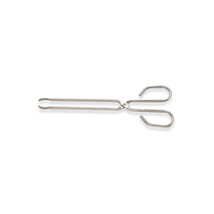 Pinzas para Asados, 24 cm, Palas Estrechas Ideales para Carne, Set de 6 Unidades