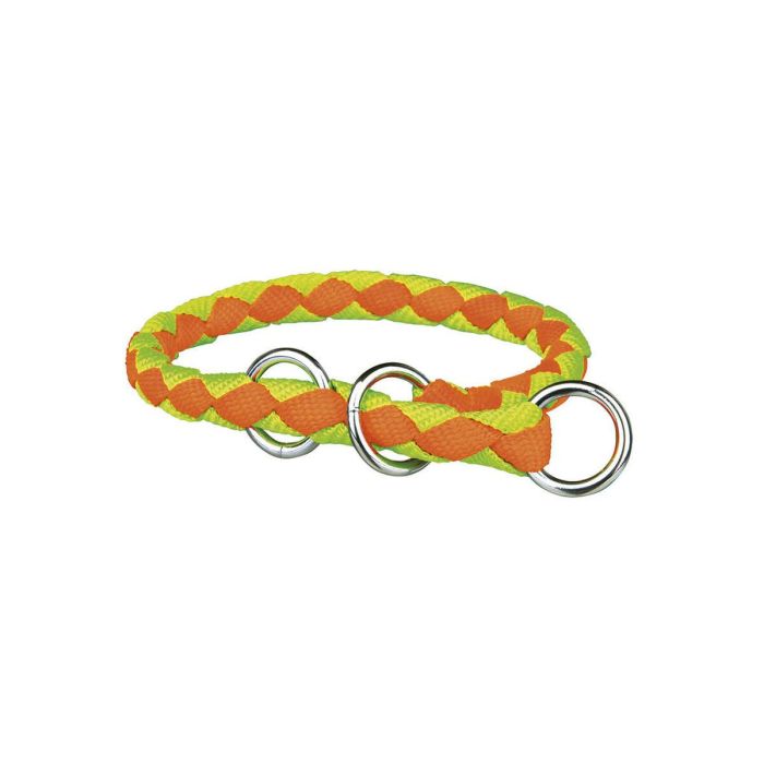 Collar para Perro Trixie Verde Naranja S/M 30-36 cm 0 Collar para Perro Trixie Verde Naranja S/M 30-36 cm 0