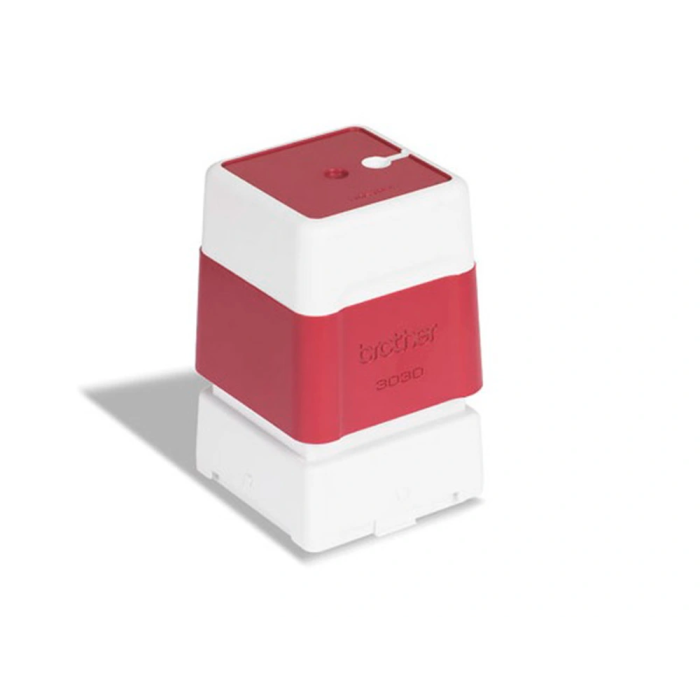 Brother Sello automático 12 mm x 12 mm, color rojo, Consumible máquina sellos 1