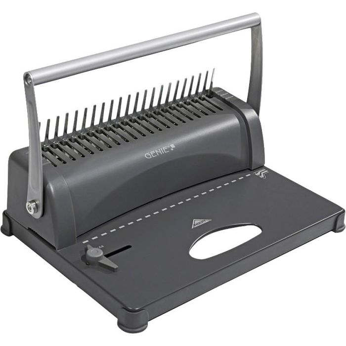GENIE Spiralbindegerät inkl. Plastikbinderücken-Set CB-850 0 GENIE Spiralbindegerät inkl. Plastikbinderücken-Set CB-850 0