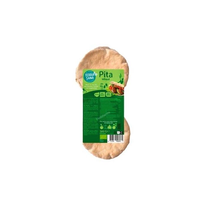 TERRASANA Pan De Pita De Trigo 560 Gr Bio Vegan